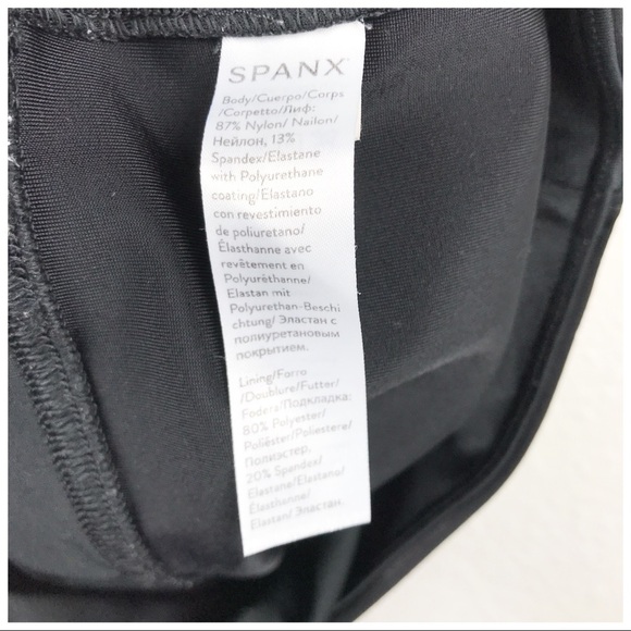 Spanx Faux‎ Leather Black Leggings Size Small - Picture 7 of 9